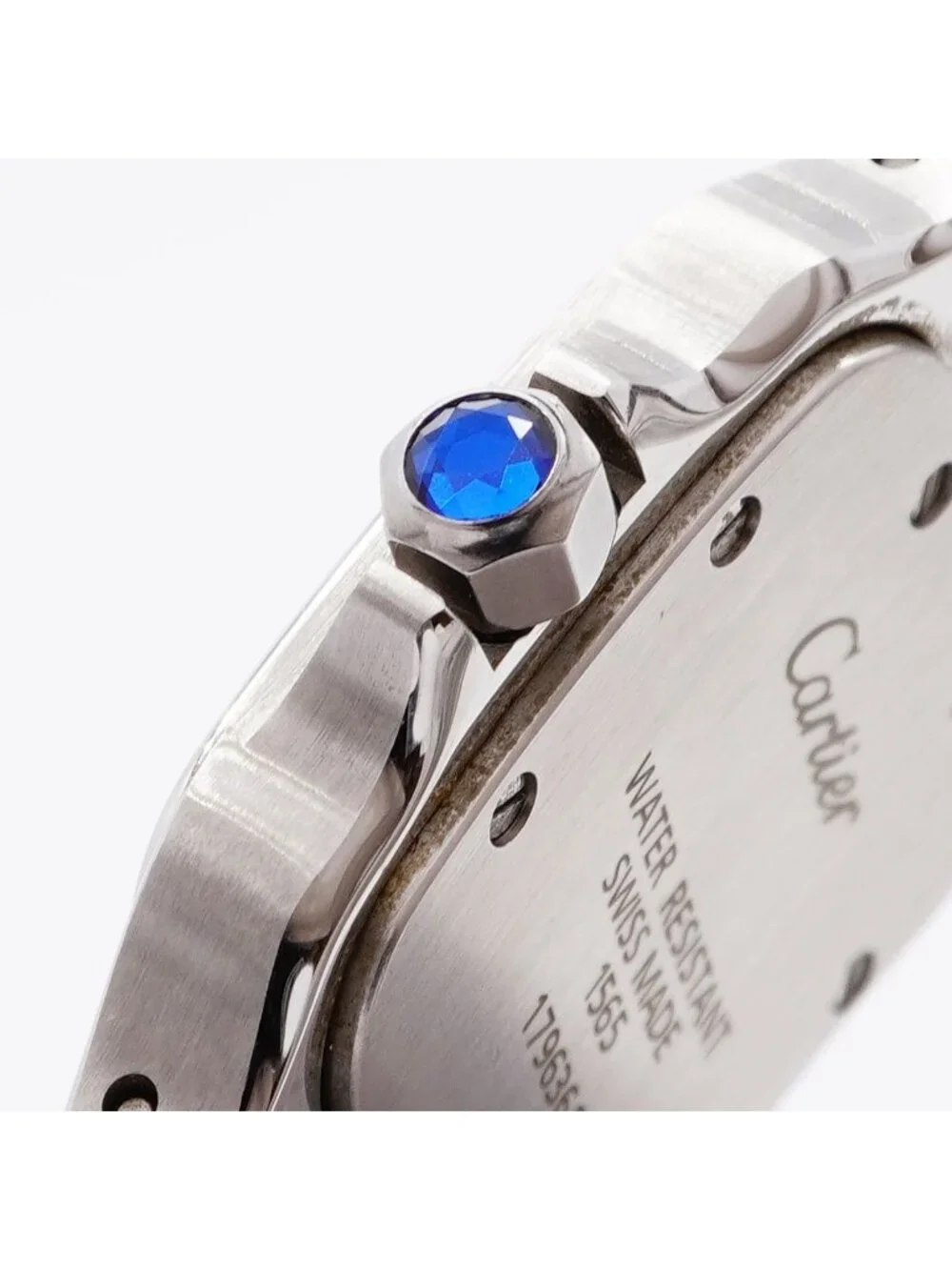 Cartier Santos Galbee SM Ivory Dial Watch